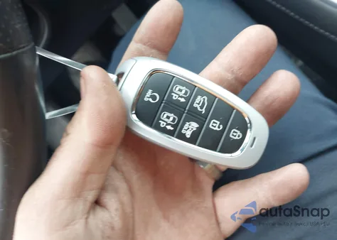 2021 Hyundai Santa Fe Calligraphy из США, поврежденный, VIN 5NMS5DAL6MH363435